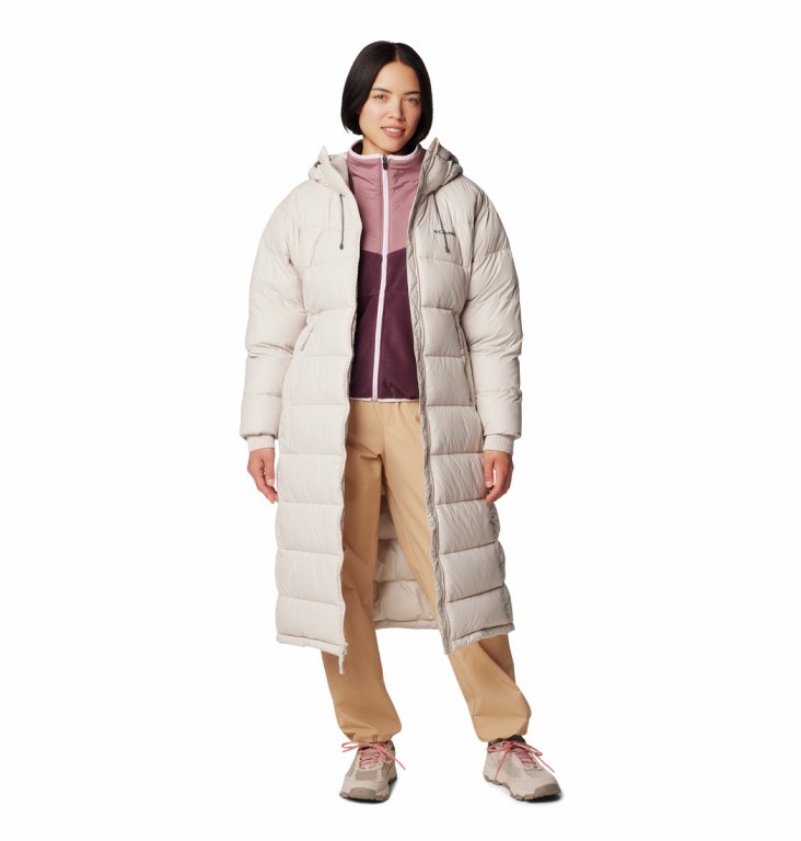 Пуховик Columbia Pike Lake™ II Long Jacket W - бежевий