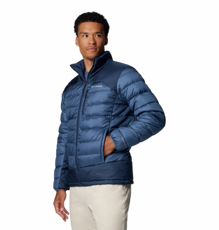 Bunda Columbia Autumn Park™ II Down Jacket M - modrá