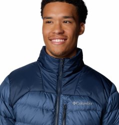 Bunda Columbia Autumn Park™ II Down Jacket M - modrá