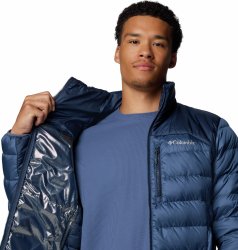 Bunda Columbia Autumn Park™ II Down Jacket M - modrá
