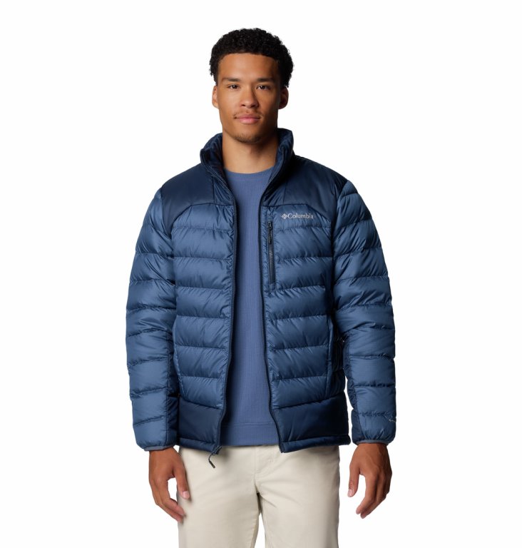 Bunda Columbia Autumn Park™ II Down Jacket M - modrá