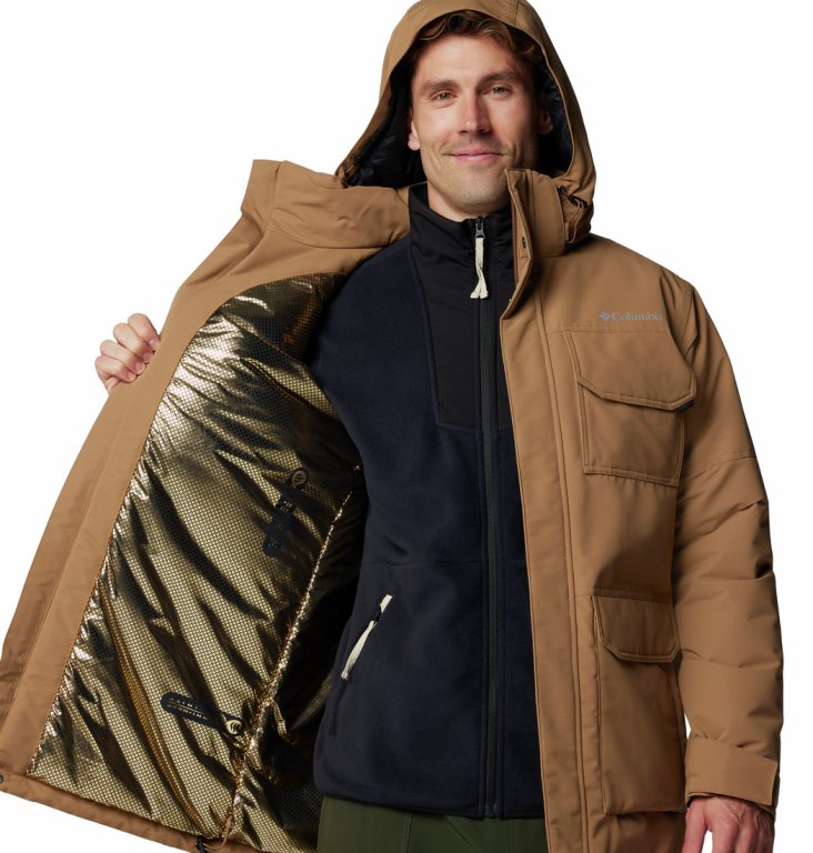 Bunda Columbia Landroamer™ II Parka M - hnědá