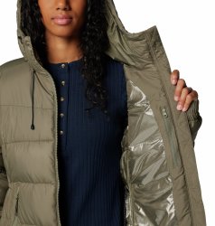Пуховик Columbia Pike Lake™ II Long Jacket W - зелений