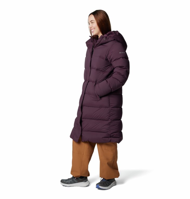 Пуховик Columbia Boundless Days™ Long Down Jkt W - фіолетове