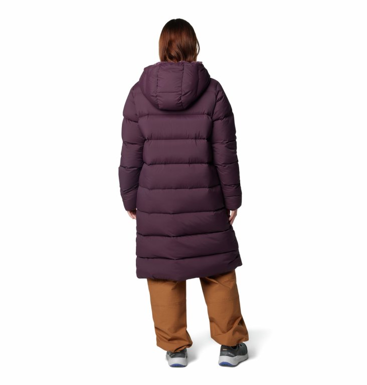 Пуховик Columbia Boundless Days™ Long Down Jkt W - фіолетове