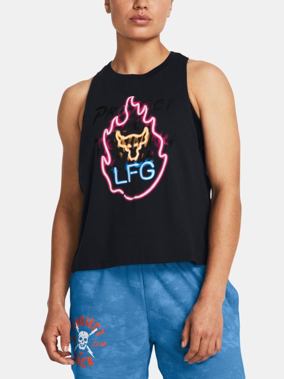 Майка Under Armour Pjt Rck W Neon Flame Tank