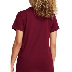 Футболка Under Armour UA Sportstyle Logo SS W - червона