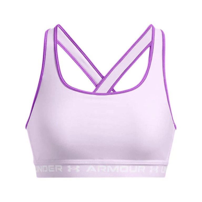 Бюстгальтер Under Armour Crossback Mid Bra W - фіолетовий