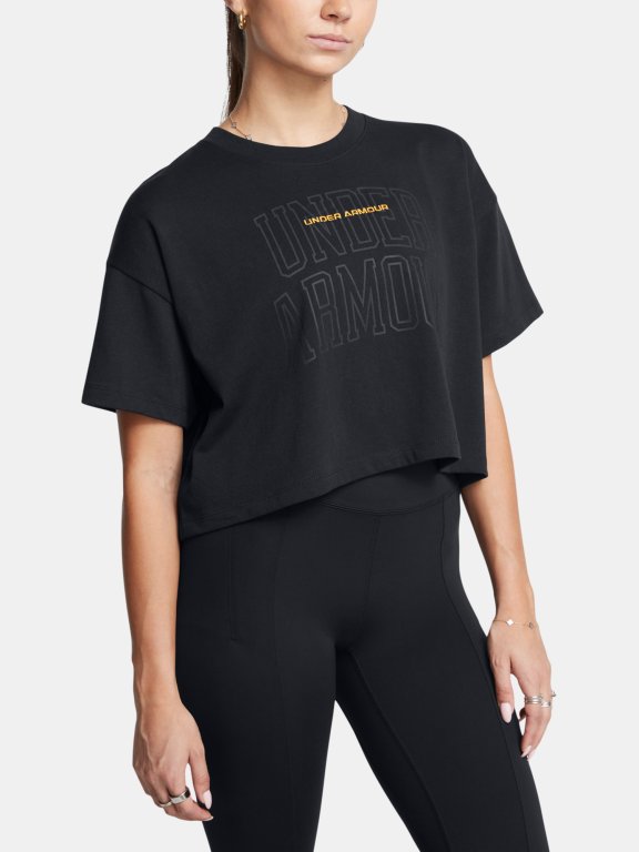 Футболка Under Armour UA W VARSITY MIX HW SS CROP