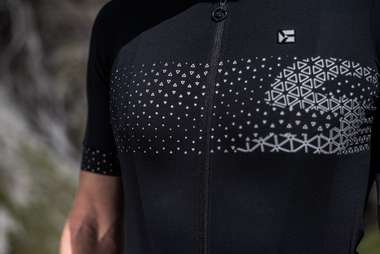 Cyklistický dres Silvini Ansino MD1608 - čierna