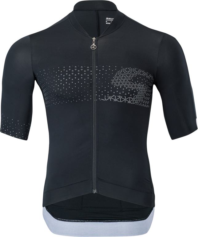 Cyklistický dres Silvini Ansino MD1608 - čierna