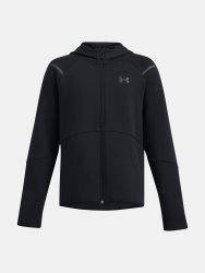 Світшот Under Armour UA B Unstoppable Flc FZ для хлопчиків - чорний