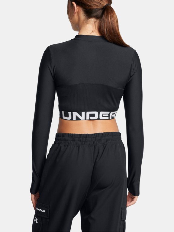 Футболка Under Armour HeatGear Rib 1/4 Zip LS
