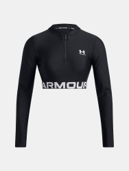 Футболка Under Armour HeatGear Rib 1/4 Zip LS