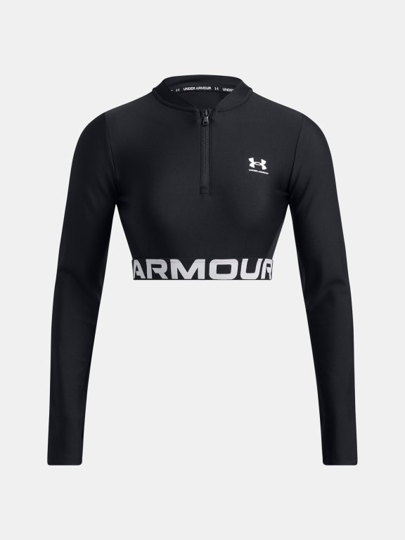 Футболка Under Armour HeatGear Rib 1/4 Zip LS