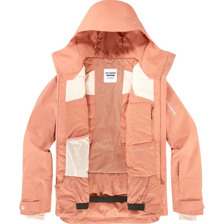 Куртка Salomon Brilliant Jacket W - помаранчева