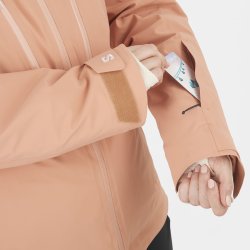 Куртка Salomon Brilliant Jacket W - помаранчева