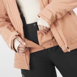Куртка Salomon Brilliant Jacket W - помаранчева