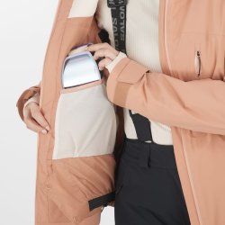 Куртка Salomon Brilliant Jacket W - помаранчева