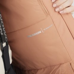 Куртка Salomon Brilliant Jacket W - помаранчева