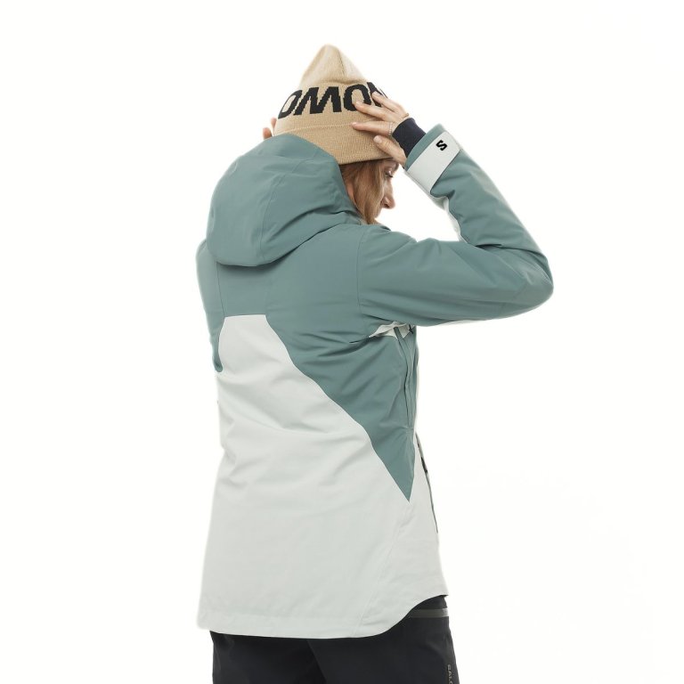 Куртка Salomon Brilliant Jacket W - синій/білий