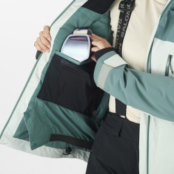 Куртка Salomon Brilliant Jacket W - синій/білий