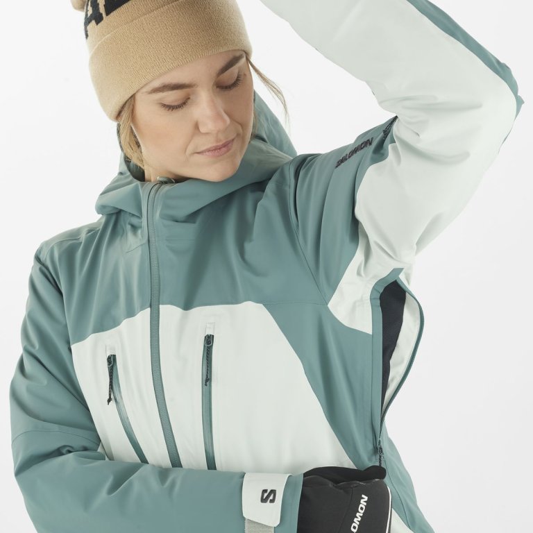 Куртка Salomon Brilliant Jacket W - синій/білий