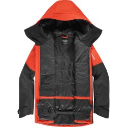 Куртка Salomon Transfer Puff Jkt M - червоний/чорний