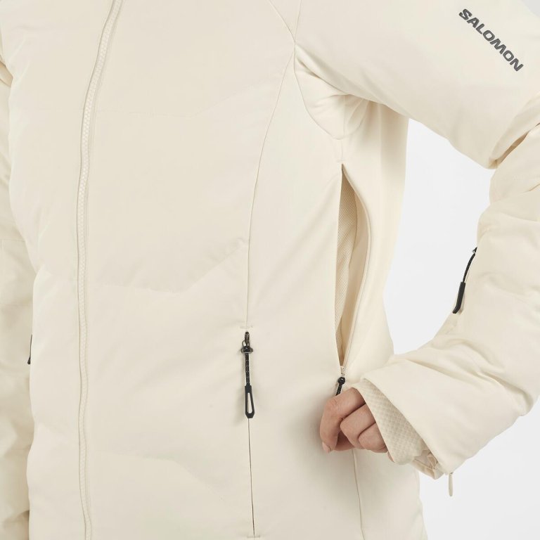 Куртка Salomon S/Max Warm Jkt W - біла