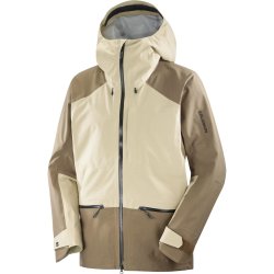Куртка Salomon Absolute 3L Jkt M - білий/коричневий