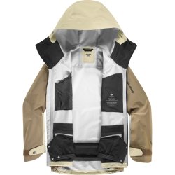 Куртка Salomon Absolute 3L Jkt M - білий/коричневий