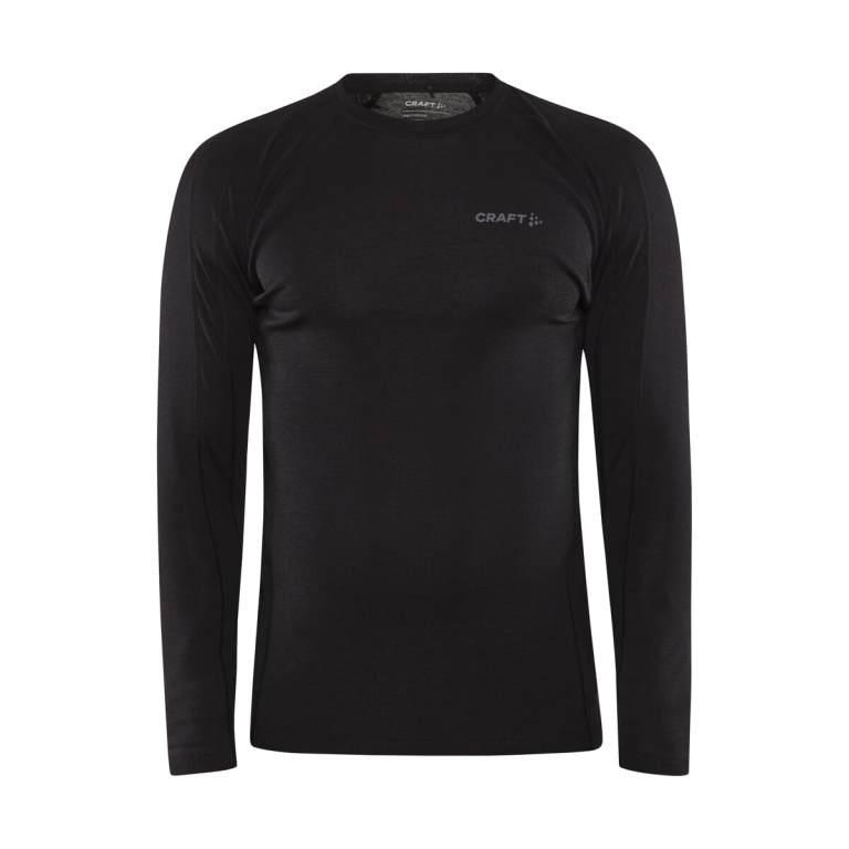 Футболка Craft Adv Wool Merino RN LS M - чорна