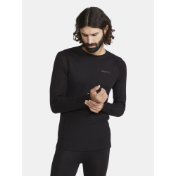 Футболка Craft Adv Wool Merino RN LS M - чорна