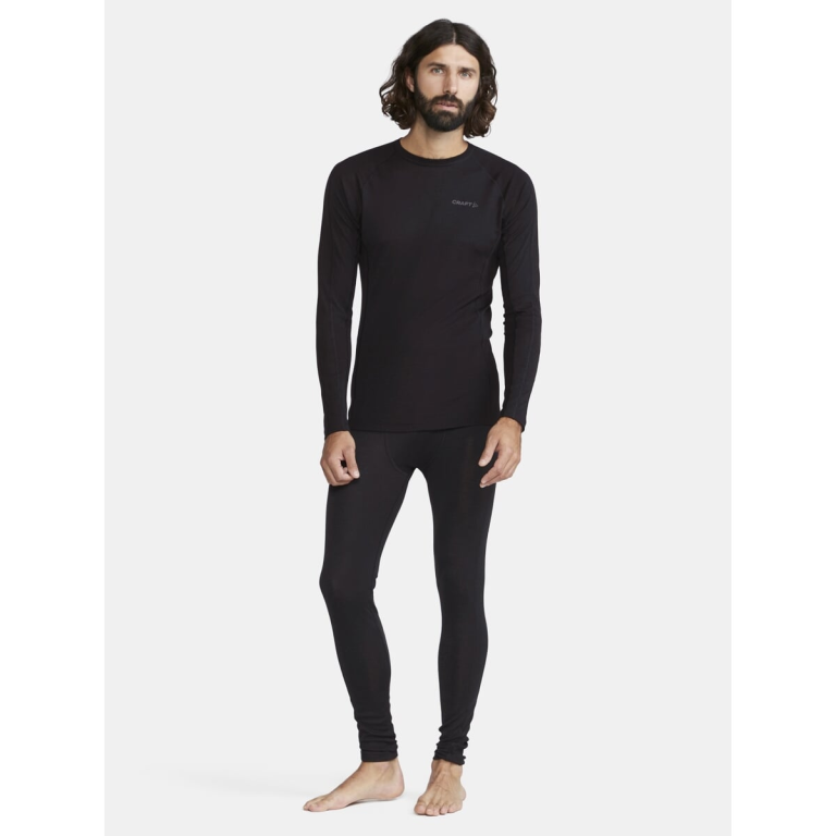 Футболка Craft Adv Wool Merino RN LS M - чорна