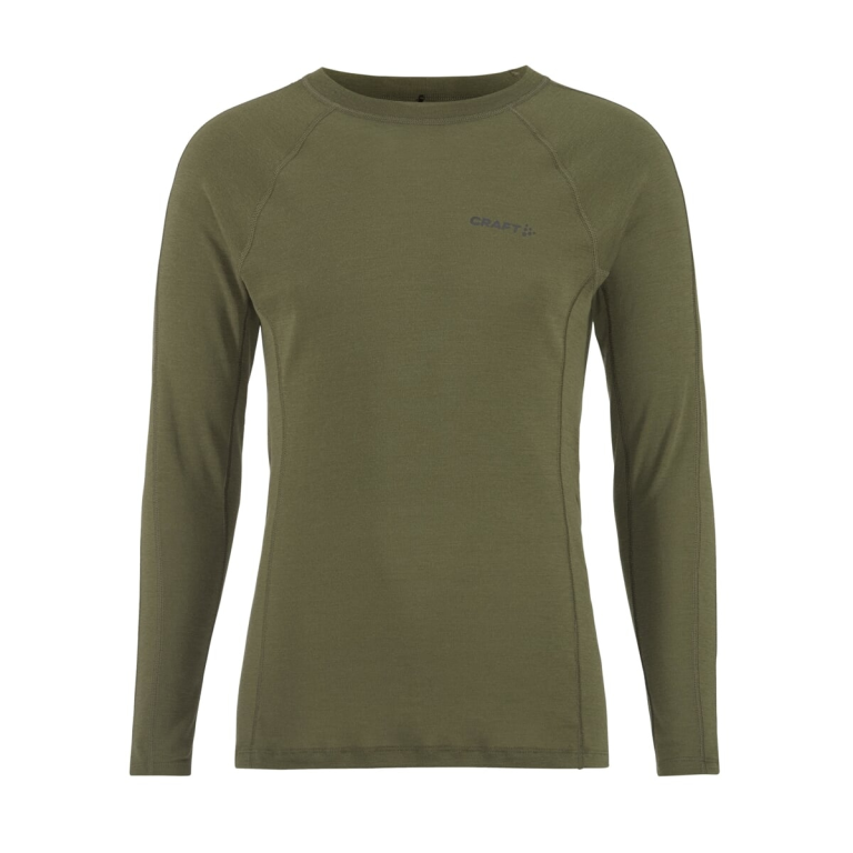 Футболка Craft Adv Wool Merino RN LS M - зелена