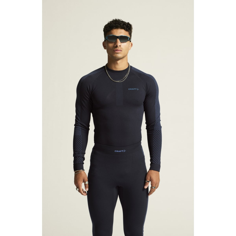 Футболка Craft Adv Warm Intensity LS M - синя