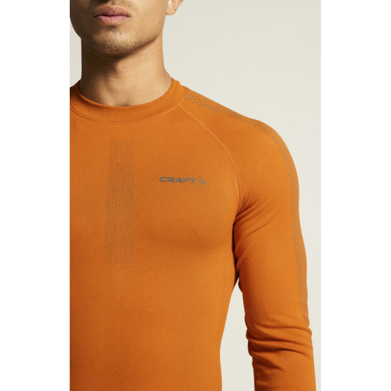 Футболка Craft Adv Warm Intensity LS M - помаранчева