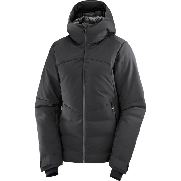 Куртка Salomon Alpenflow Down Jkt W - чорна