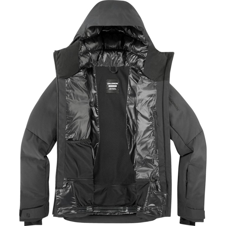 Куртка Salomon Alpenflow Down Jkt W - чорна