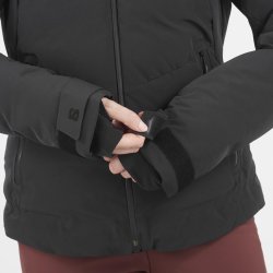 Куртка Salomon Alpenflow Down Jkt W - чорна