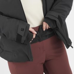 Куртка Salomon Alpenflow Down Jkt W - чорна