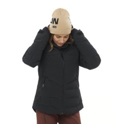 Куртка Salomon Alpenflow Down Jkt W - чорна