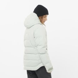 Куртка Salomon Alpenflow Down Jkt W - синя