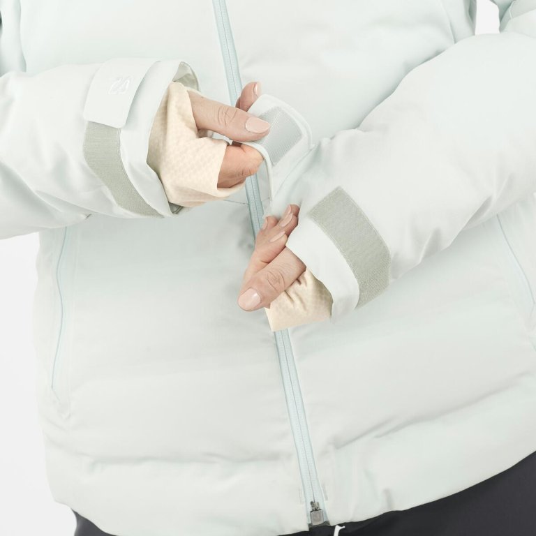 Куртка Salomon Alpenflow Down Jkt W - синя