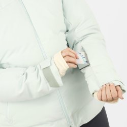 Куртка Salomon Alpenflow Down Jkt W - синя