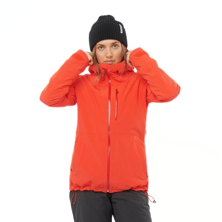 Куртка Salomon Highland Jkt W - червоний