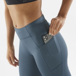 Легінси Salomon Cross Warm Tights W - сині