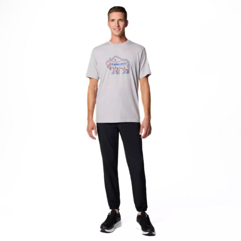 Футболка Columbia Rockaway River™ Outdoor SS M - сіра