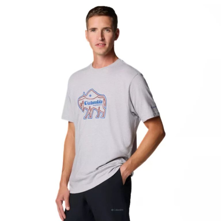 Футболка Columbia Rockaway River™ Outdoor SS M - сіра