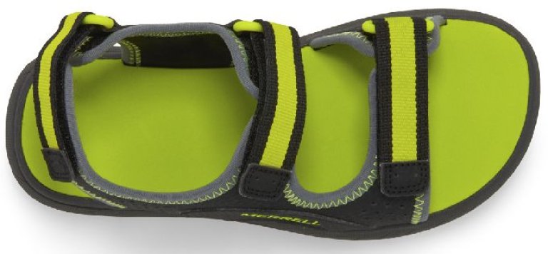 Сандалі Merrell MK267658 PANTHER SANDAL 3.0 black/hi viz
